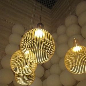 灯饰图片北欧创意餐厅灯简约吊灯