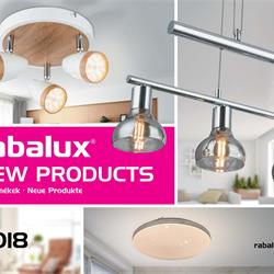 LED吊灯设计:Rabalux 2019年国外灯饰PDF画册