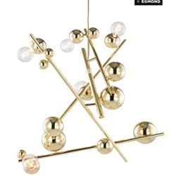 全铜吊灯设计:Brand van Egmond 2020年欧美灯具设计图片