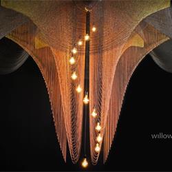 创意灯饰设计:Willowlamp 2020年欧美个性创意金属链条灯饰设计素材