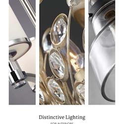 铁艺吊灯设计:Distinctive 2022年欧美灯具设计图片电子目录