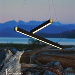 全铜LED灯饰设计:Karice 2021年欧美现代时尚全铜LED灯饰设计素材