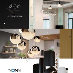 时尚吊灯设计:VONN 2022年欧美现代艺术LED灯具图片