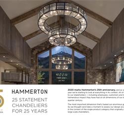 枝形吊灯设计:Hammerton 25周年经典枝形吊灯图片