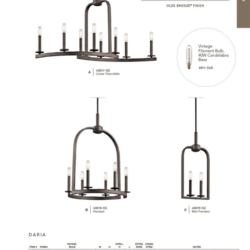 Kichler 2015欧式灯具图片,欧式灯具设计素材