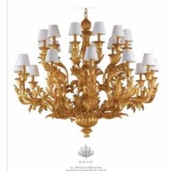 灯饰设计 Roberto Giovannini欧式古典铜管吊灯