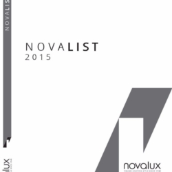 灯饰设计 Novalux novalist 日用照明设计目录