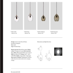 灯饰设计 Northern 欧美室内灯具设计素材