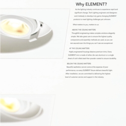 灯饰设计 现代科技照明设计 Element 2016