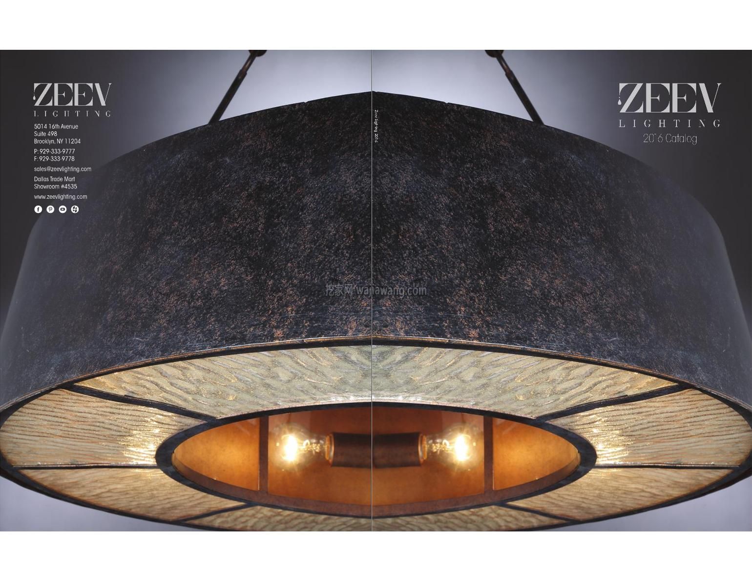 灯饰设计 Zeev 2016年现代吊灯灯饰设计(图)