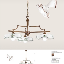 灯饰设计 Cremasco 威尼斯传统铁艺灯饰设计