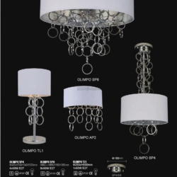 灯饰设计 Crystal Lux 2016年欧美吊灯设计
