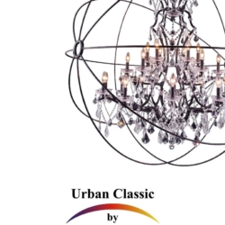 铁艺蜡烛吊灯设计:Elegant Urban 2016吊灯设计