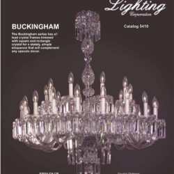 玻璃吊灯设计:Buckingham 2016年欧美水晶蜡烛吊灯设计