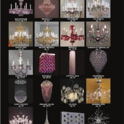 灯饰设计 Buckingham 2016年欧美水晶蜡烛吊灯设计