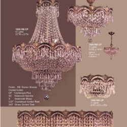 灯饰设计 Buckingham 2016年欧美水晶蜡烛吊灯设计
