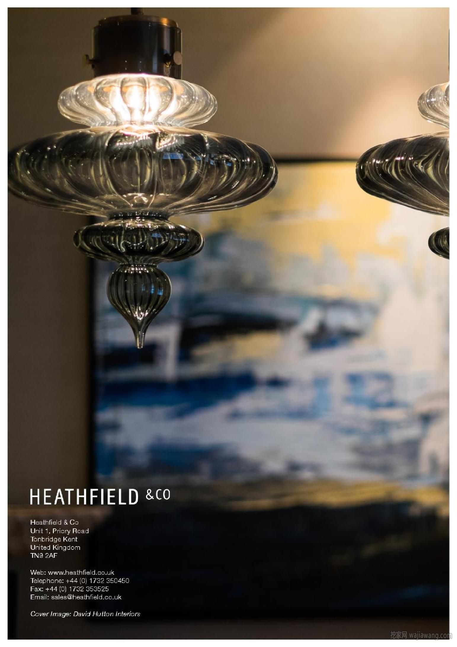 灯饰设计 Heathfield 2015年欧美室内台灯及吊灯设计(图)