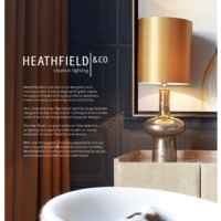 灯饰设计 Heathfield 欧美室内家居台灯设计画册