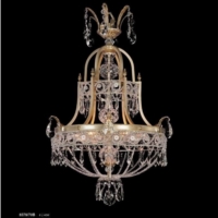 灯饰设计 MARTINEZ Y ORTS 欧式奢华复古蜡烛水晶吊灯