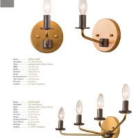 灯饰设计 varaluz 2017年欧式美式灯饰设计目录