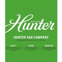 Hunter 2017年欧美风扇灯设计