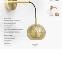 灯饰设计 Dounia Home 2017年球形灯具设计
