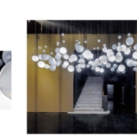 灯饰设计 Lasvit 2017 大厅水晶吊灯