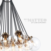 铁线灯设计:Matteo 2017年现代灯具设计