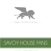 风扇灯设计:Savoy House 2017