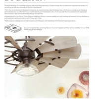 灯饰设计 Quorum 2018年最新欧美风扇灯设计目录
