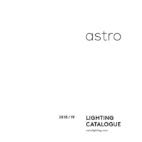 灯饰设计 Astro 2018年现代灯具设计素材