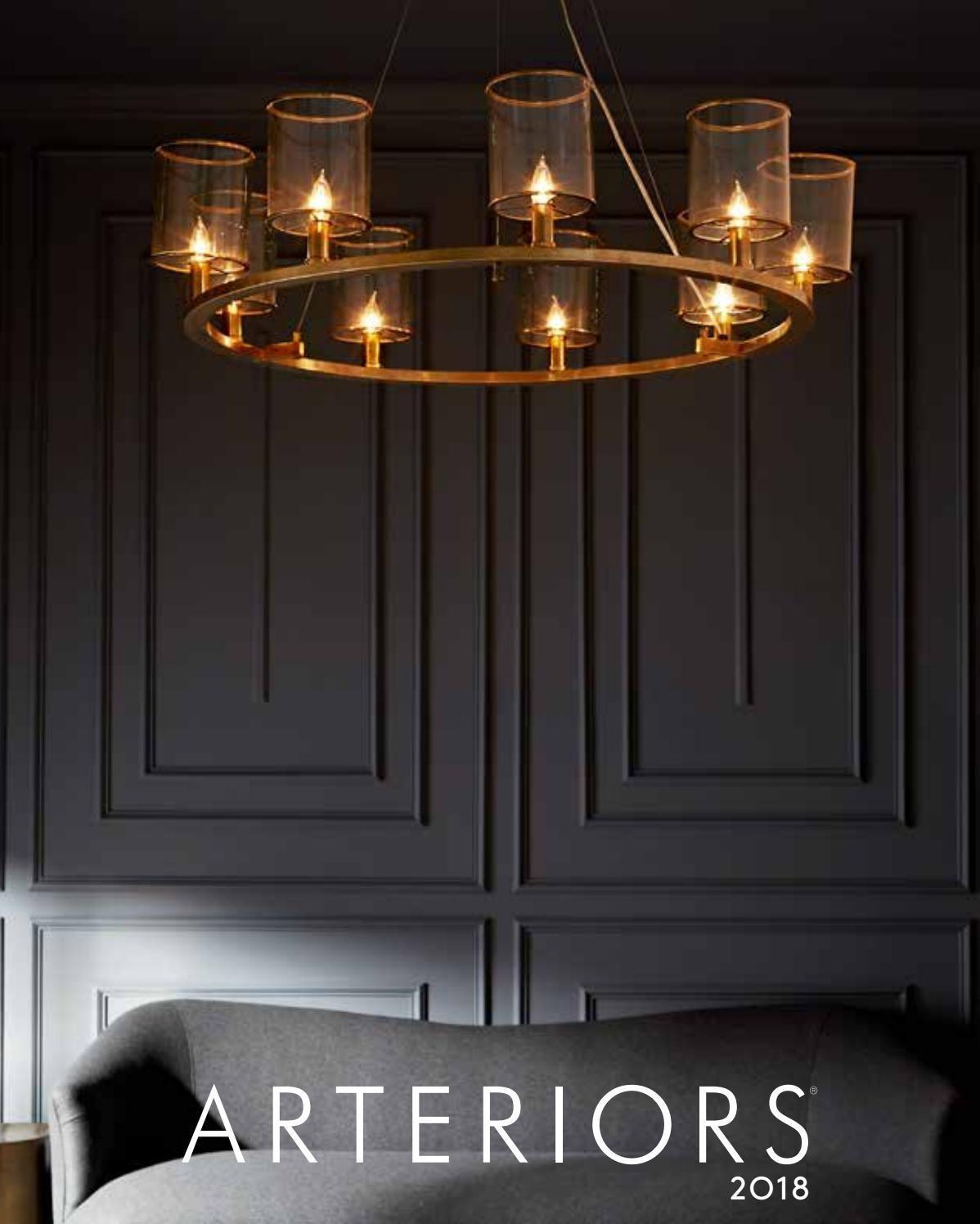 全铜式灯具设计:ARTERIORS 2018年欧美现代灯具设计画册