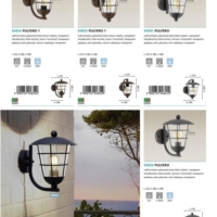 灯饰设计 Eglo 2018年欧美现代户外灯具设计目录