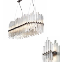 灯饰设计 IL Paralume Marina 2018年几何形玻璃灯具设计