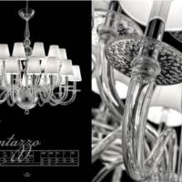 灯饰设计 Lavai 2018年欧式玻璃弯管蜡烛吊灯