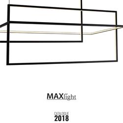 灯饰设计 MAXLight 2018年现代灯具设计目录画册