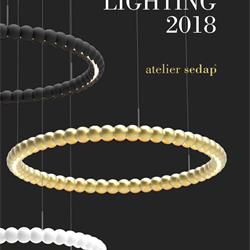 LED灯具设计:2018年欧美室内设计简约灯饰目录 Atelier Sedap