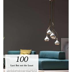 灯饰设计 欧美室内设计软装灯饰案例100 Living Room