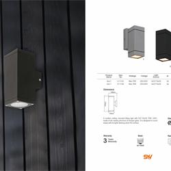 灯饰设计 SYV 2018年欧美户外灯具设计目录