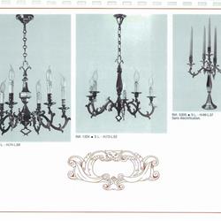 灯饰设计 欧式古典蜡烛吊灯 Maison Lucien Gau