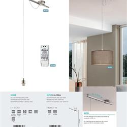 灯饰设计 Eglo 2019年欧美现代简约灯设计目录