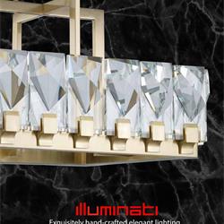 水晶吊灯设计:2019年国外灯饰设计产品画册 Illuminati