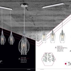 现代金属吊灯设计:Luxera 2018年欧美现代灯饰设计图册