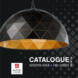 灯饰设计:INTER Luminaires 2019年欧美现代灯具设计产品目录