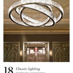 灯饰设计 Chandeliers 2019年豪华大厅水晶蜡烛吊灯