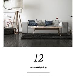 灯饰设计 2019年欧美室内落地灯设计电子杂志
