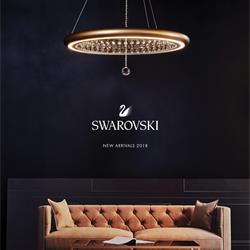 奢华灯饰设计:Swarovski 2018年国外奢华水晶灯饰
