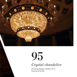灯饰设计 Chandeliers 2019年欧美水晶蜡烛吊灯设计图片