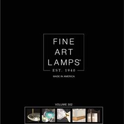 现代金属吊灯设计:fine art lamps 2018年美式现代金属玻璃灯具设计