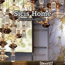 客厅灯设计:Sicis Home 2018年欧美室内灯饰设计图片杂志